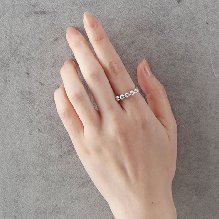 楽天市場】リング シルバー アクセサリー【 タイ製・カレンシルバー 5