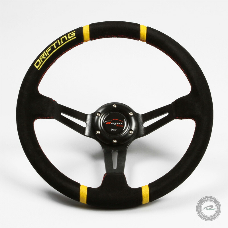 楽天市場】デポレーシング ステアリング ハンドル 32Φ ディープコーン