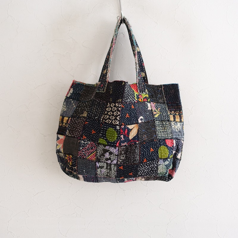 楽天市場】ババグーリ Babaghuri パッチワークトートバッグ 【中古