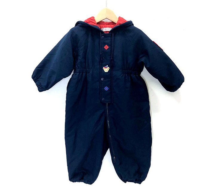 楽天市場】【familiar】ファミリア ジャンプスーツ ネイビー×レッド