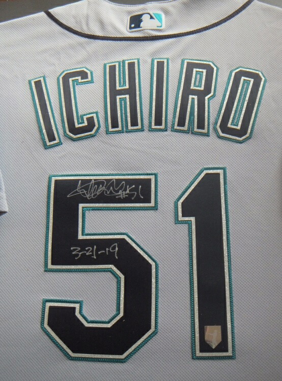 楽天市場】【祝殿堂入り】イチロー直筆サイン入り引退記念ジャージー