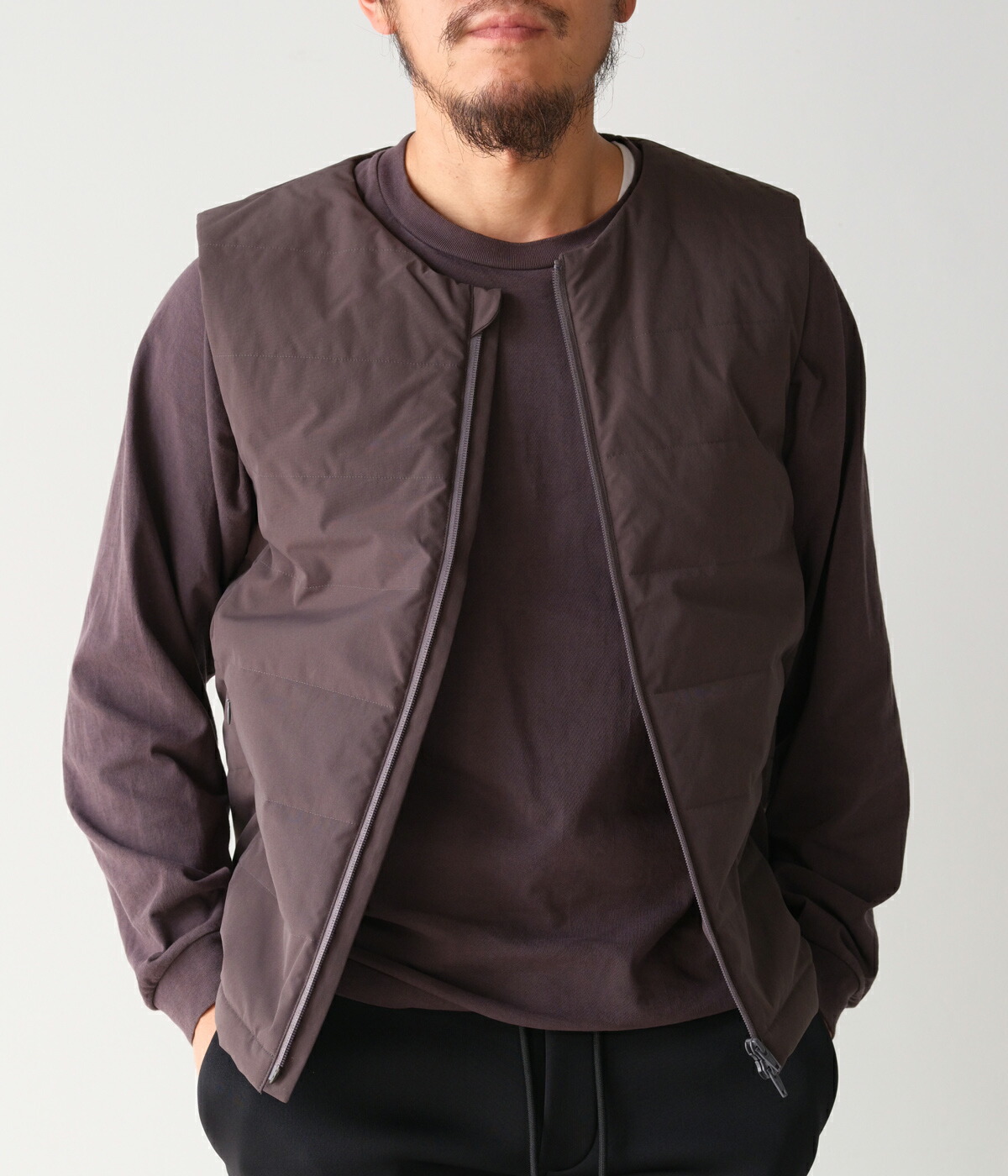 楽天市場】【別注】【junhashimoto|ジュンハシモト】MID DOWN VEST