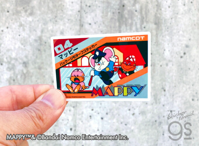 楽天市場】ナムコレジェンダリーシリーズ ステッカー パックマン/A