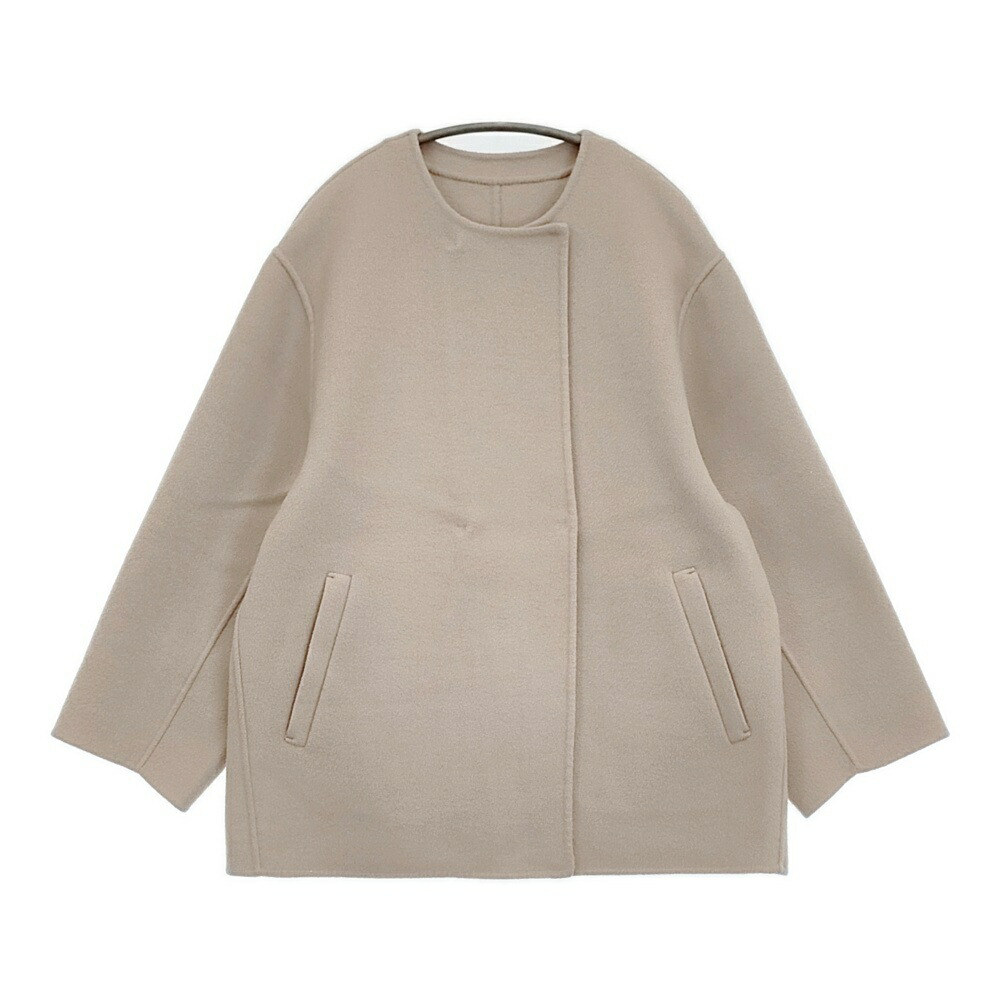 楽天市場】コート ノーカラー ウール（ブランドスローブイエナ