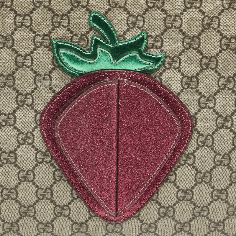 楽天市場】グッチ チルドレンズ GGスプリーム 3Dストロベリー トート