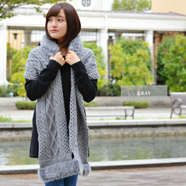 楽天市場】イタリア糸 カグール フードマフラー イタリア ケーブル