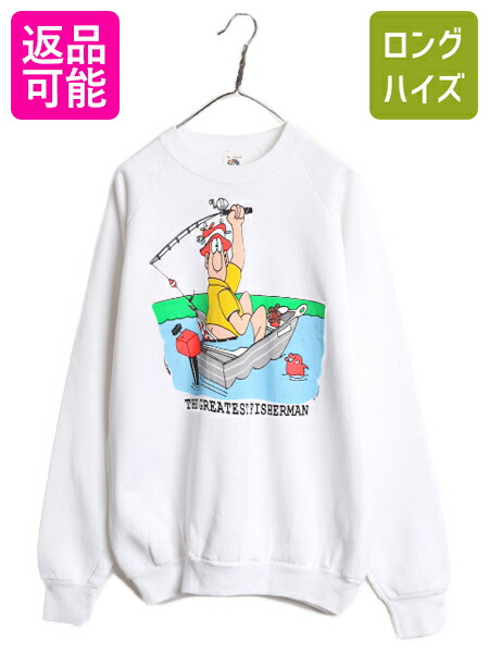 楽天市場】80s USA製 ジョーク イラスト プリント スウェット メンズ