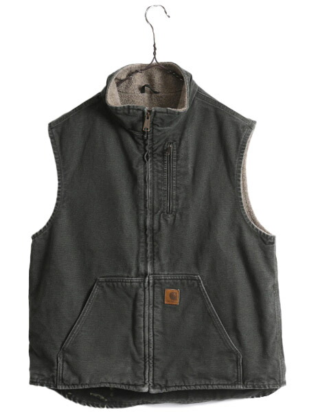 楽天市場】US企画 カーハート モックネック 裏 ボア ダック ベスト