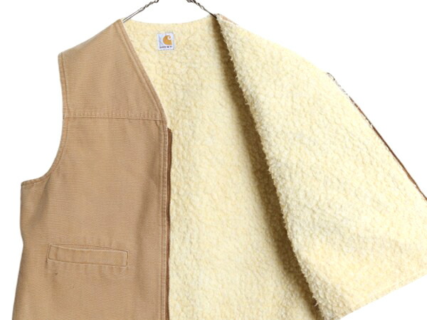 楽天市場】80s 90s カーハート 裏 ボア ダック ベスト メンズ XL 程