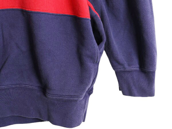 楽天市場】90s ポロ ラルフローレン ボーダー ハーフジップ スウェット