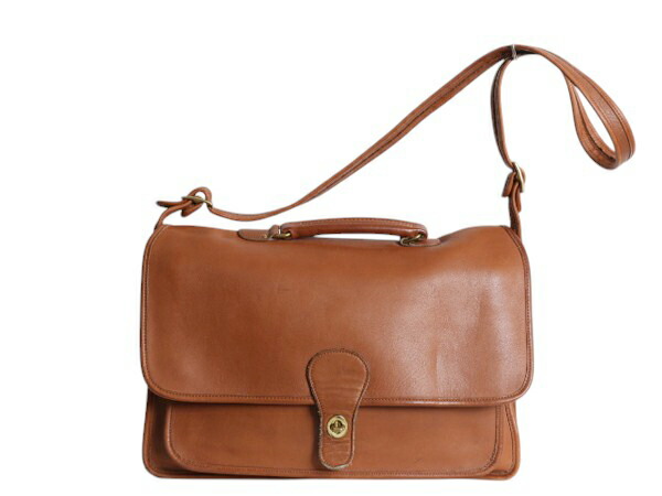 楽天市場】USA製 オールドコーチ 本革 レザー 2way レザーバッグ