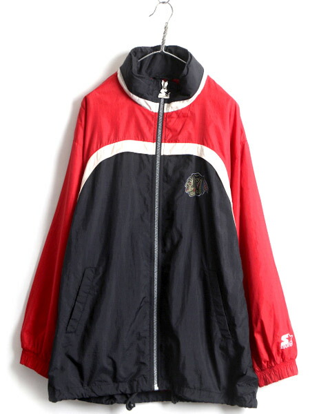 楽天市場】90s □ STARTER NHL シカゴ ブラックホークス オフィシャル