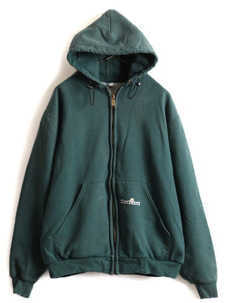 楽天市場】90s □ カーハート 裏サーマル フルジップ スウェット