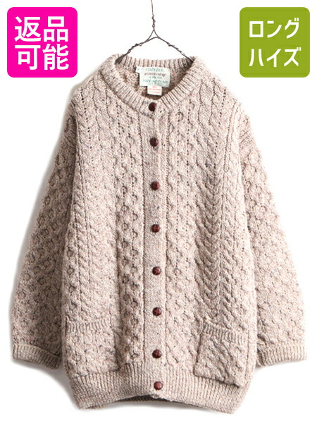 楽天市場】アイルランド製 手編み □ フィッシャーマン ウール ハンド