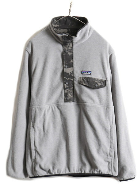 楽天市場】15年製 □ パタゴニア リバーシブル スナップT グリセード