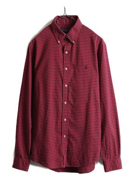 楽天市場】□ ラルフローレン ギンガム チェック ボタンダウン 長袖