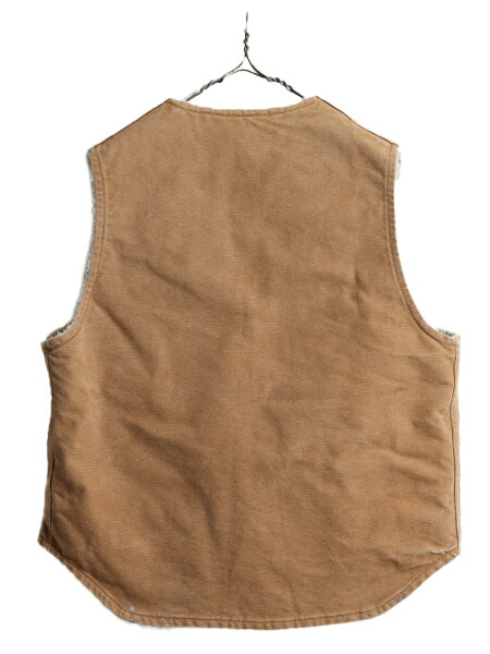 楽天市場】90s USA製 カーハート 裏 ボア ダック ベスト メンズ L