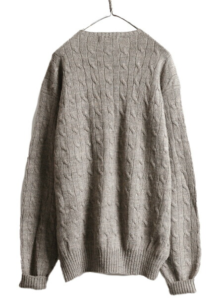 楽天市場】90s ポロ ラルフローレン ケーブル ニット セーター メンズ