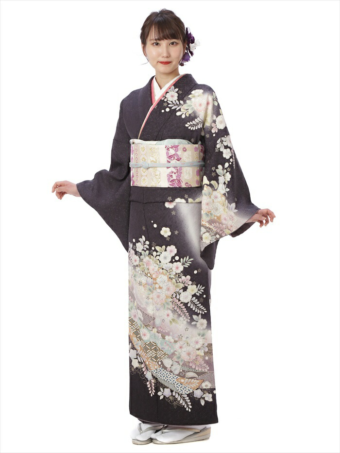 楽天市場】辻ヶ花 訪問着 黒の通販