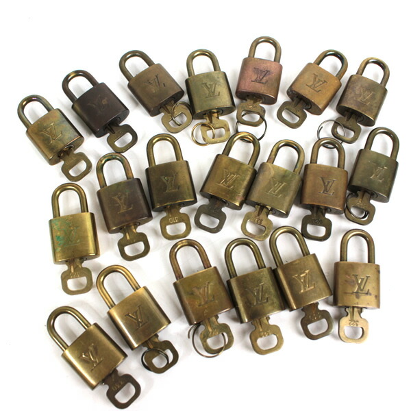 楽天市場】ルイヴィトン カデナ 南京錠 おまとめ 鍵 パドロック LV