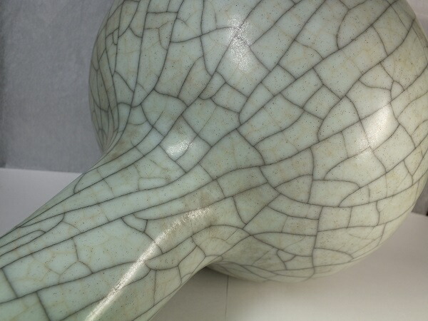 楽天市場】□龍香堂□☆【中国骨董品】哥窯（かよう）「細首花瓶