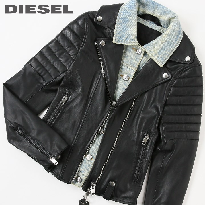 楽天市場】☆DIESEL ディーゼル レディース☆羊革 本革 デニム