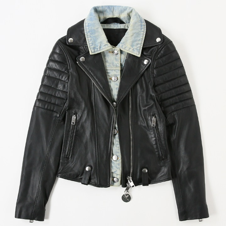 楽天市場】☆DIESEL ディーゼル レディース☆羊革 本革 デニム