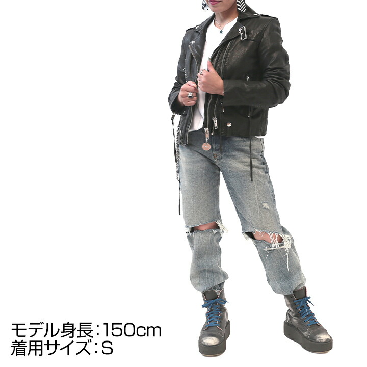 楽天市場】☆DIESEL ディーゼル レディース☆羊革 本革 スタッズ装飾