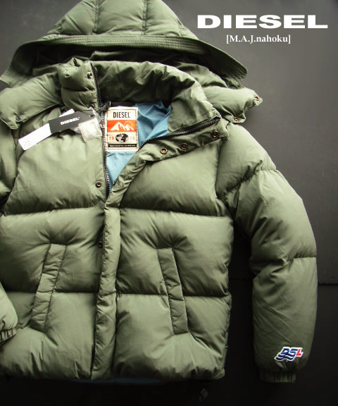 楽天市場】8661新品☆ディーゼル DIESEL☆ダウンジャケットK262