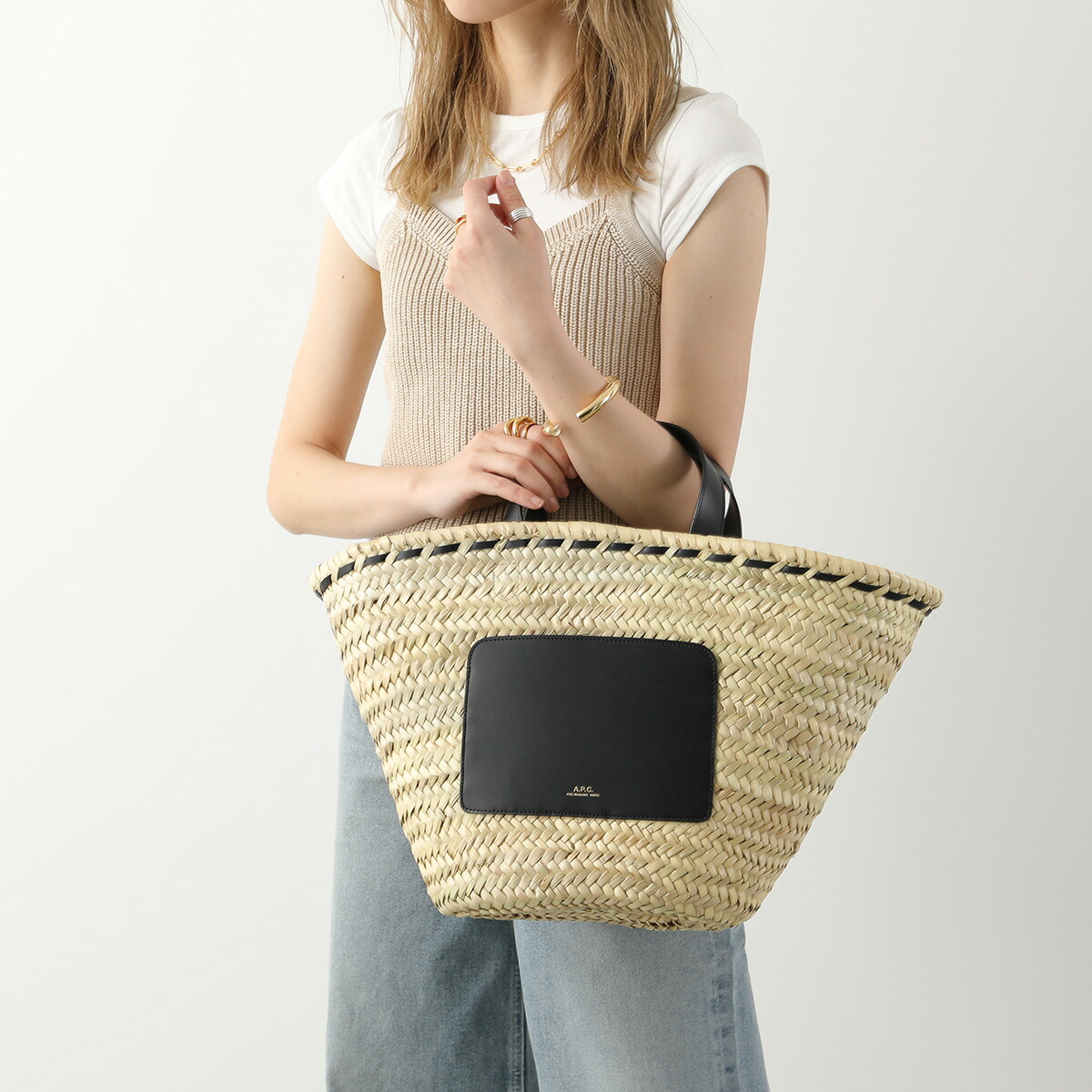 楽天市場】APC A.P.C. アーペーセー カゴバッグ panier zoe small