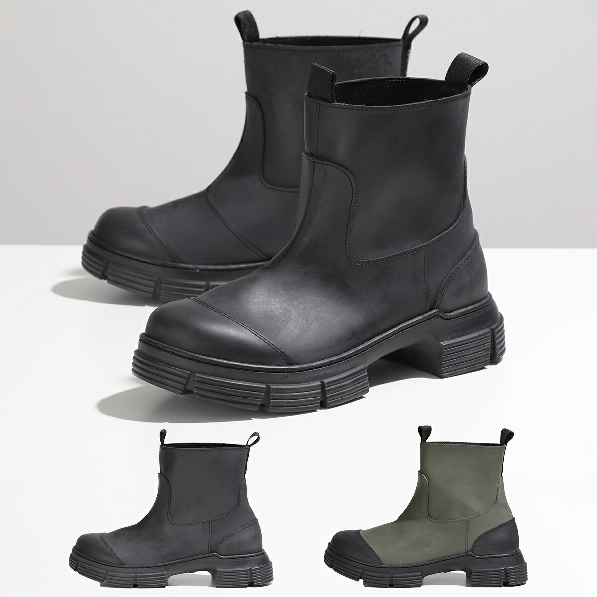 nn GANNI/ ガニー ロゴ ブラックラメタイツ GANNI ブラック ラメ入り