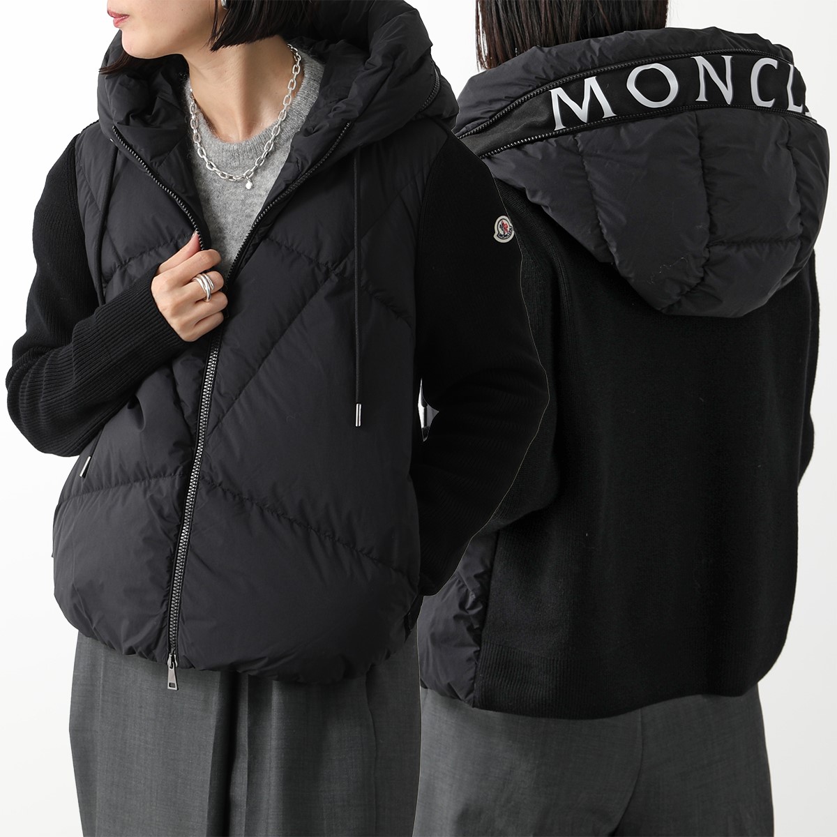 楽天市場】MONCLER モンクレール ニットジャケット CARDIGAN TRICOT