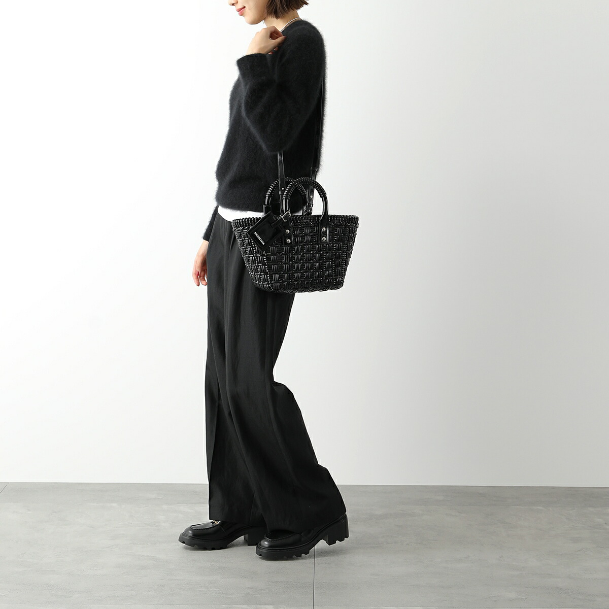 楽天市場】BALENCIAGA バレンシアガ ハンドバッグ BISTRO BASK XS