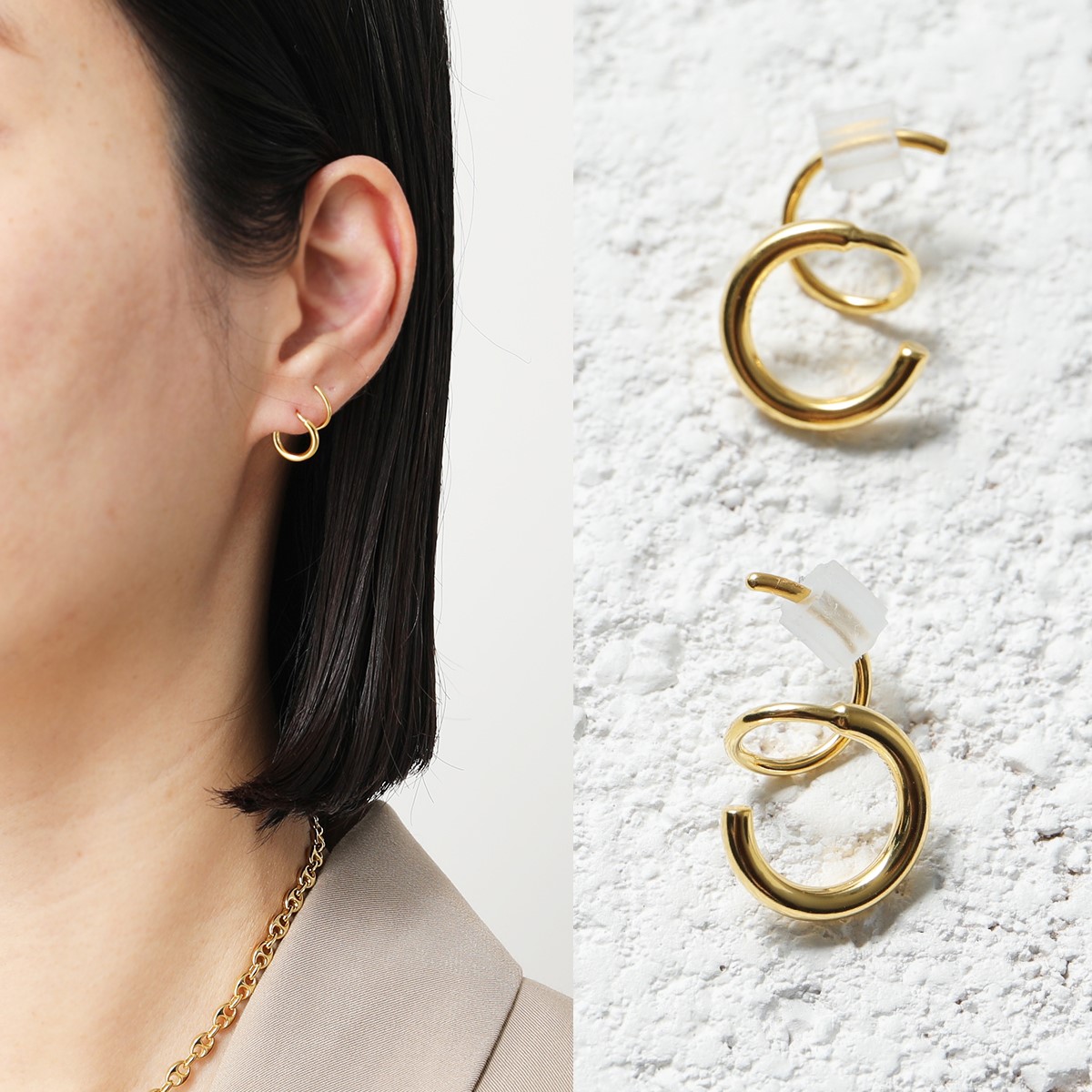 楽天市場】MARIA BLACK マリアブラック ピアス DOGMA TWIRL ドグマ