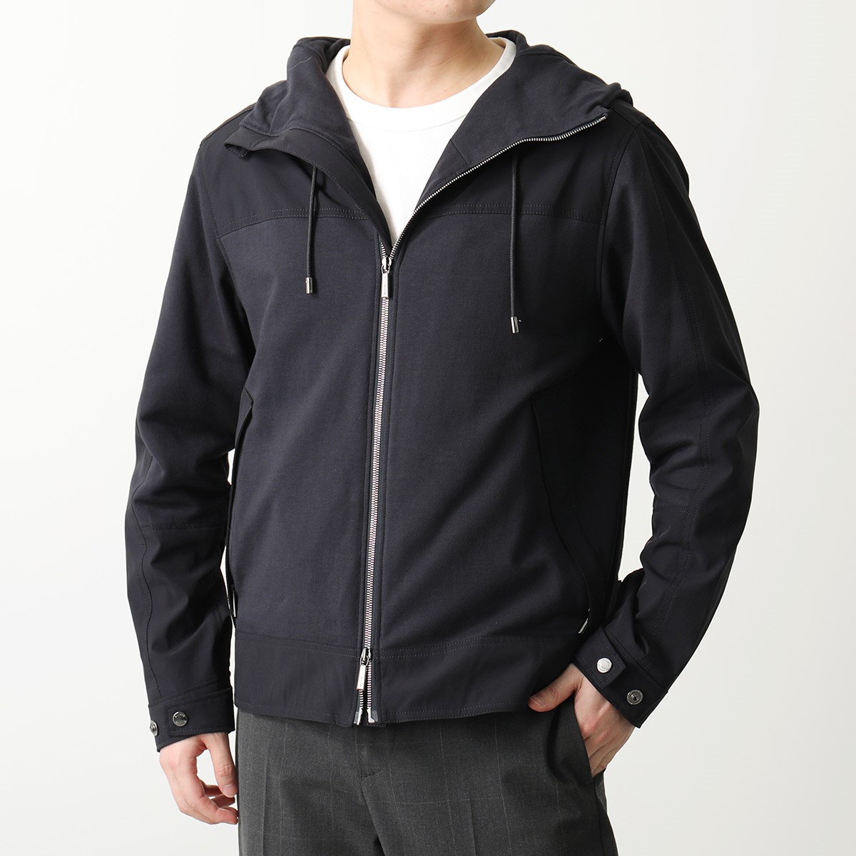 楽天市場】MOORER ムーレー ジャケット ISOZAKI KNF メンズ フード付き