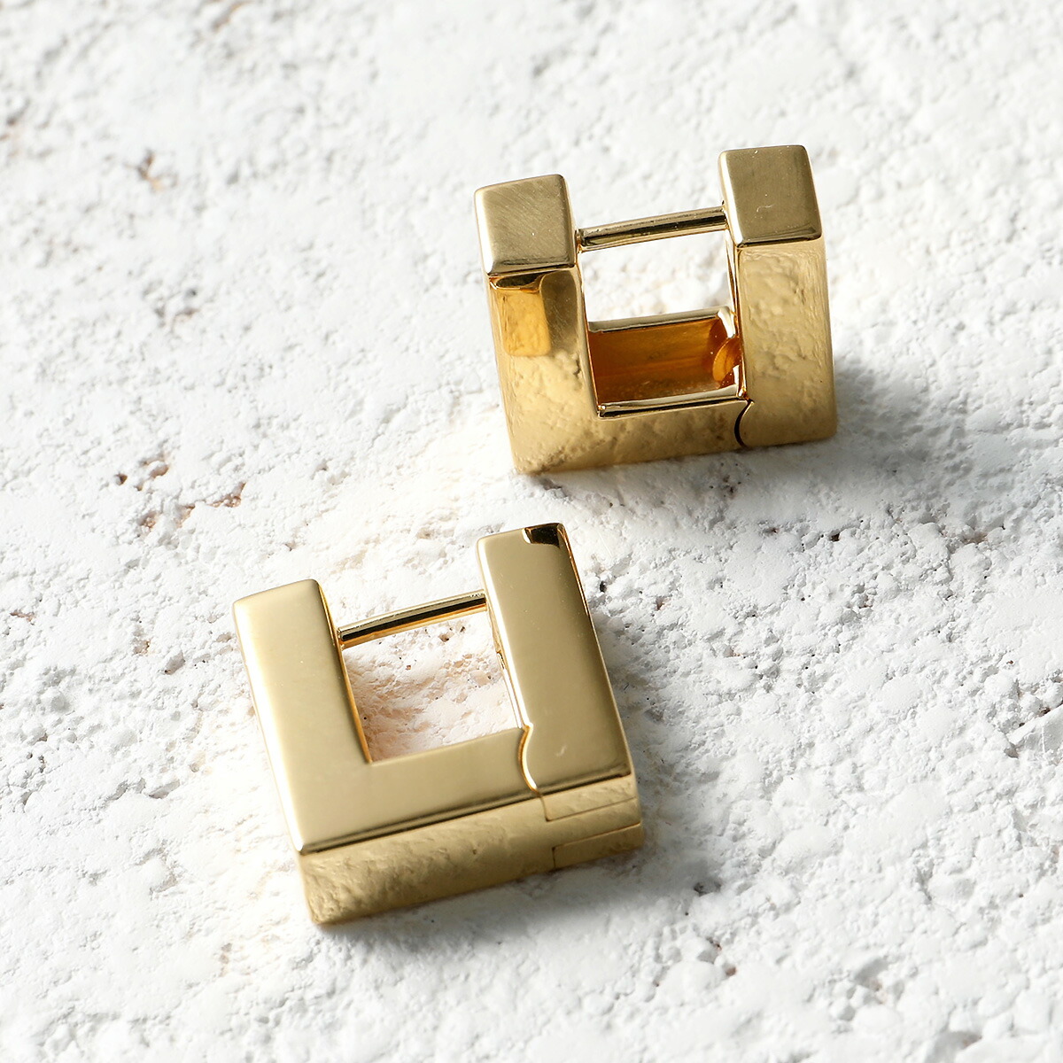 楽天市場】TOMWOOD トムウッド ピアス Square Hoops Small Gold