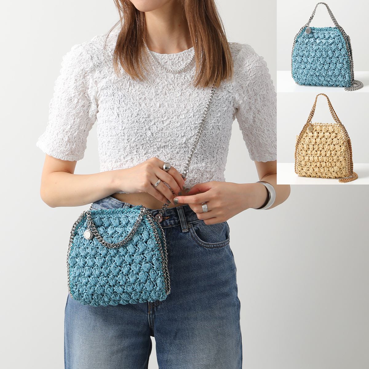 楽天市場】STELLA McCARTNEY ステラマッカートニー かごバッグ