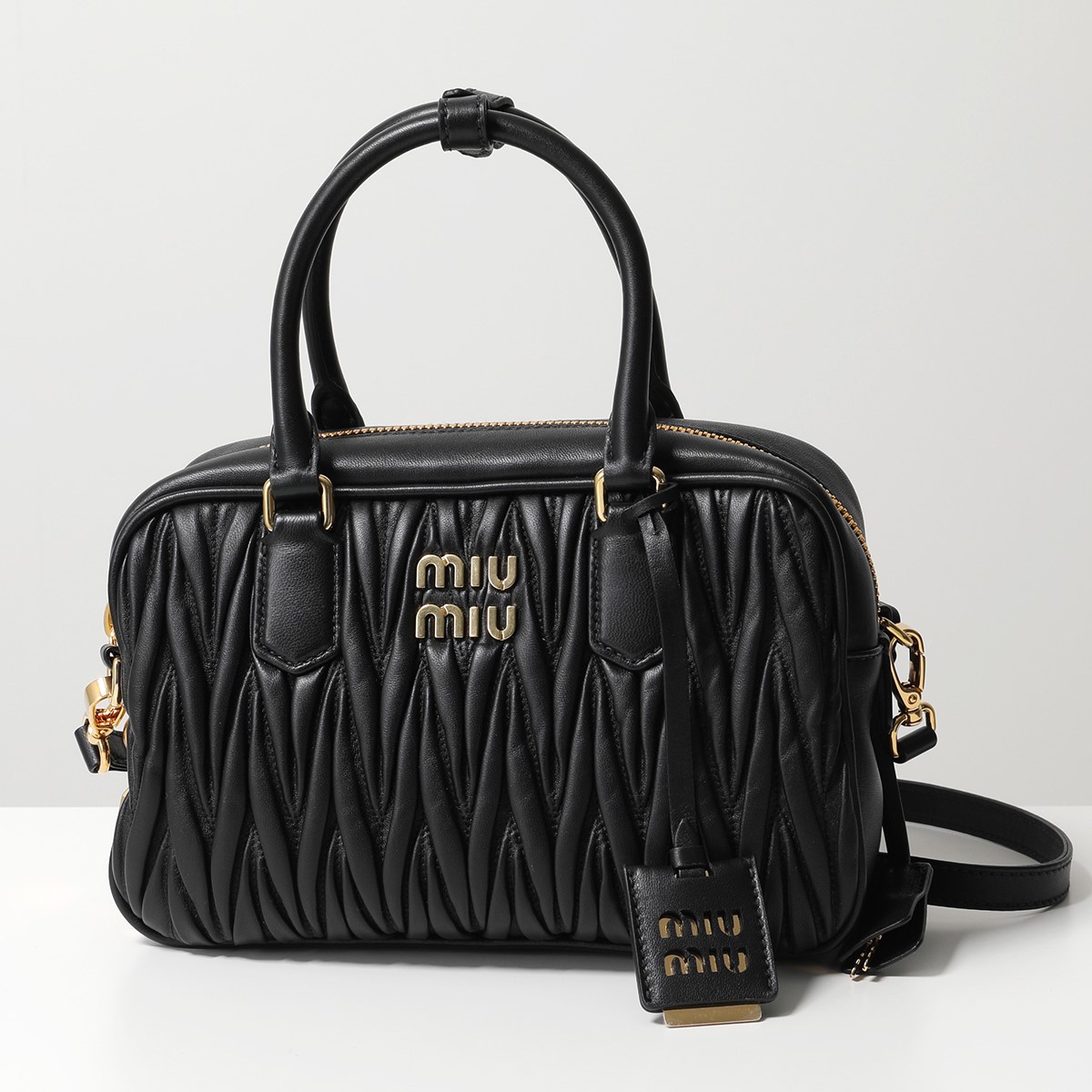 楽天市場】MIUMIU ミュウミュウ ハンドバッグ MATELASSE マテラッセ