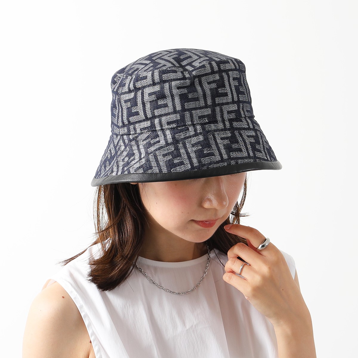 楽天市場】FENDI フェンディ バケットハット FXQ801 AN9H レディース