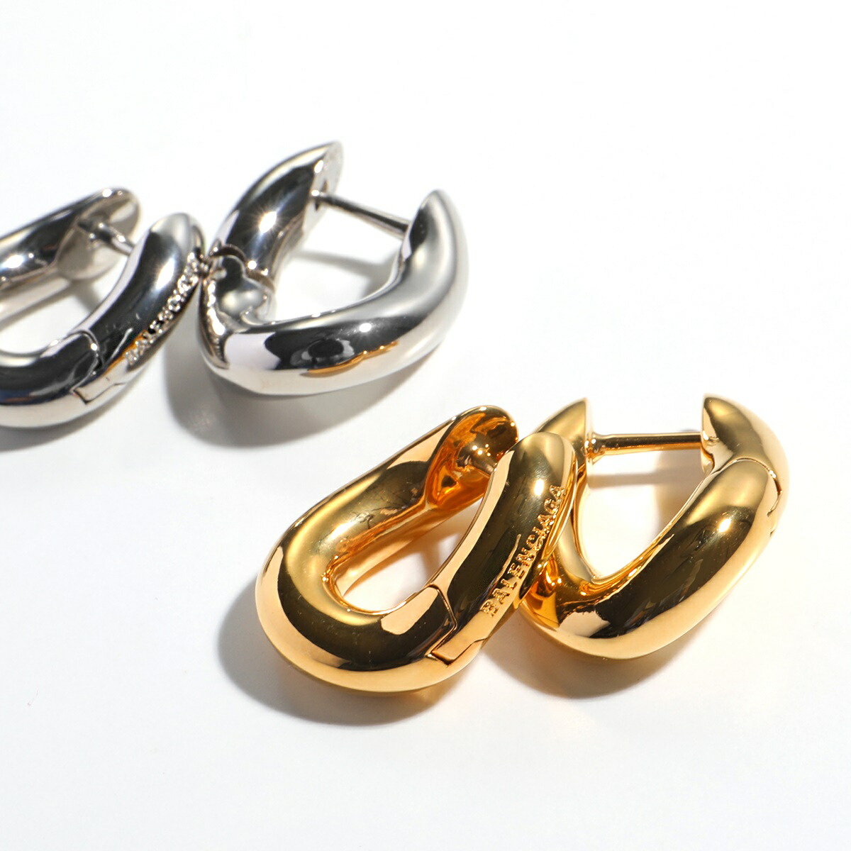 楽天市場】BALENCIAGA バレンシアガ ピアス LOOP XXS EARRINGS P