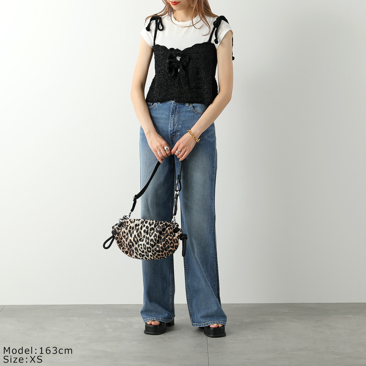 楽天市場】GANNI ガニー ビスチェ Velvet Crochet Bandeau Strap Top