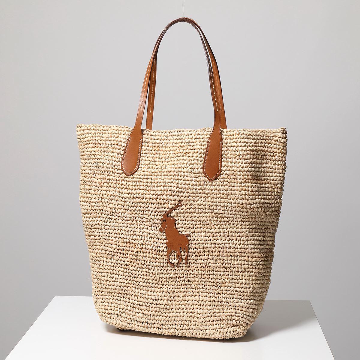 楽天市場】Polo Ralph Lauren ポロ ラルフローレン かごバッグ NS TOTE