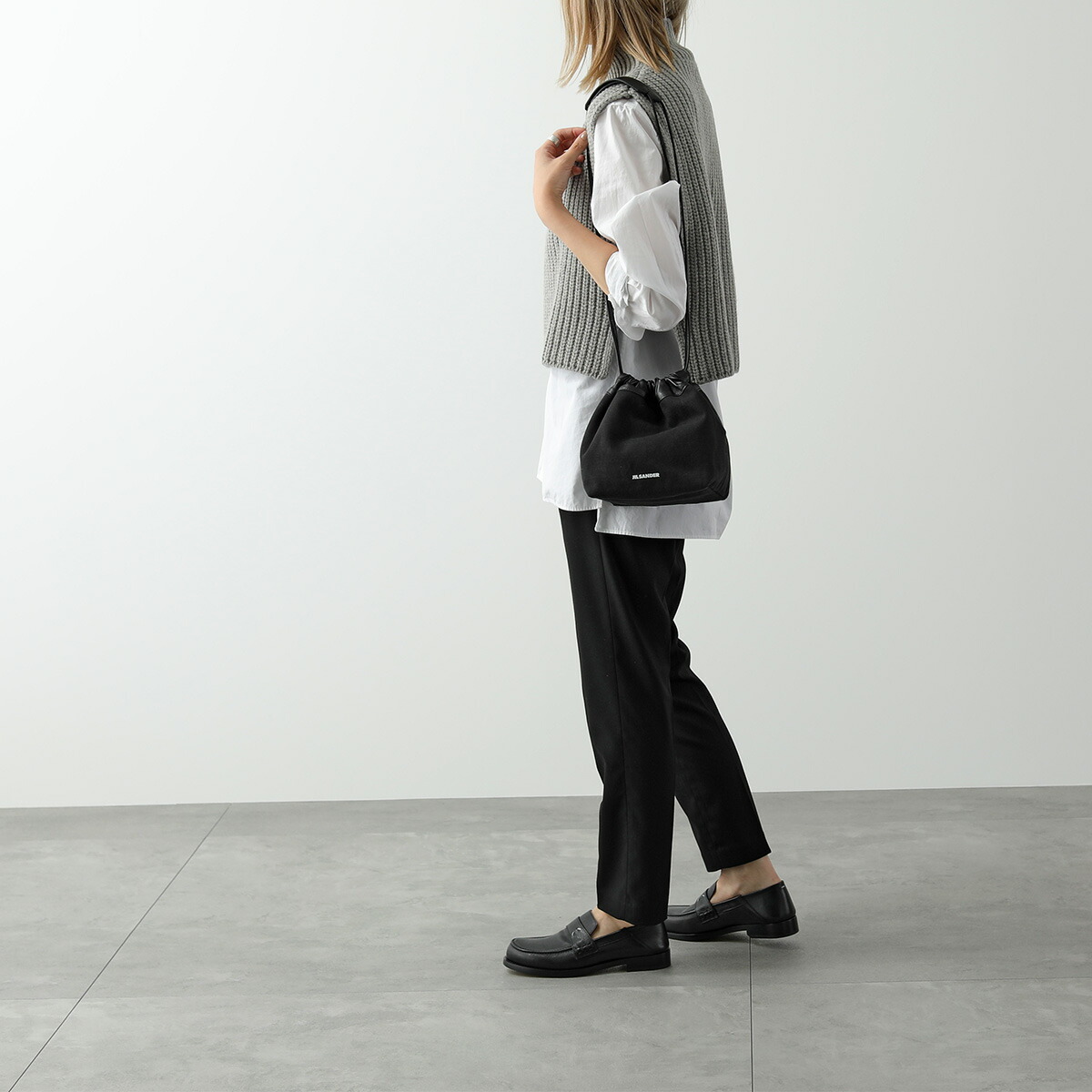 楽天市場】JIL SANDER ジルサンダー ドローストリグバッグ DRAWSTRING