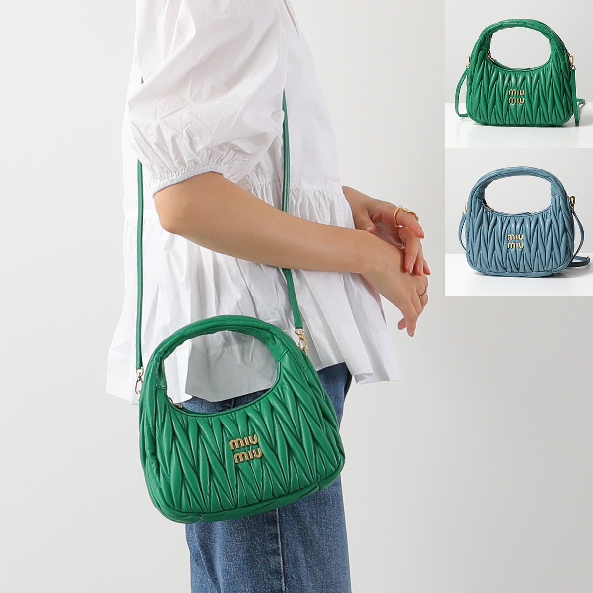 楽天市場】【カラー限定特価】MIUMIU ミュウミュウ ショルダーバッグ