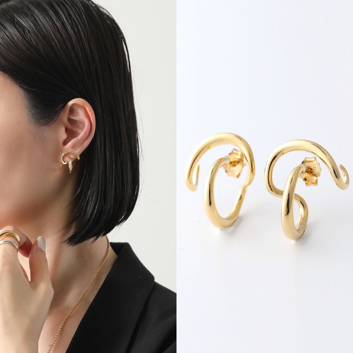 楽天市場】Charlotte Chesnais シャルロットシェネ ピアス BO HANA