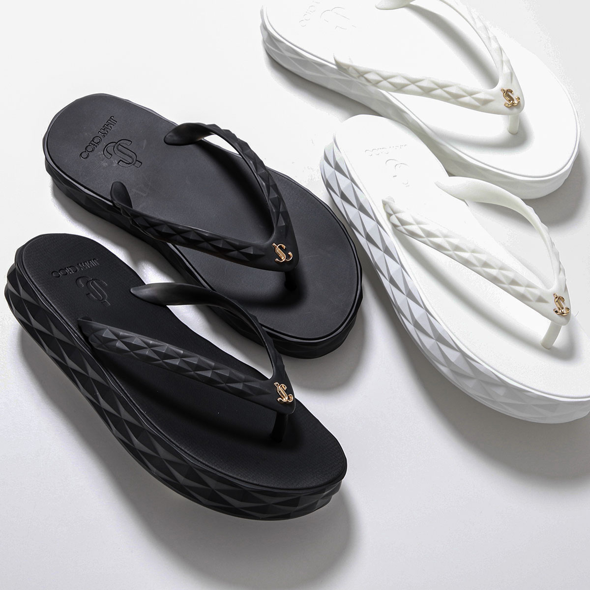 楽天市場】Jimmy Choo ジミーチュウ サンダル DIAMOND FLIP FLOP