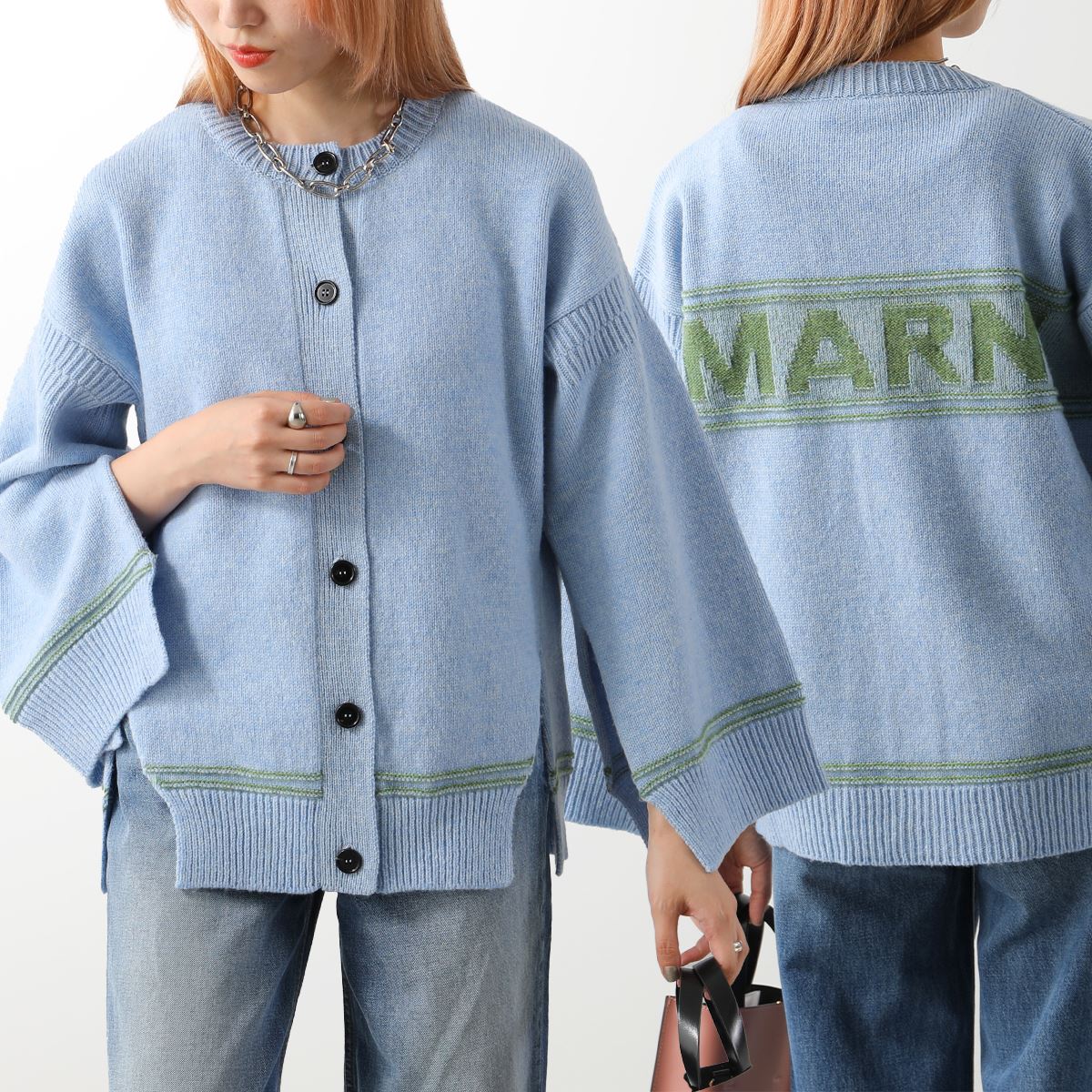 楽天市場】MARNI マルニ カーディガン CDMD0309Q0 UFW608 レディース