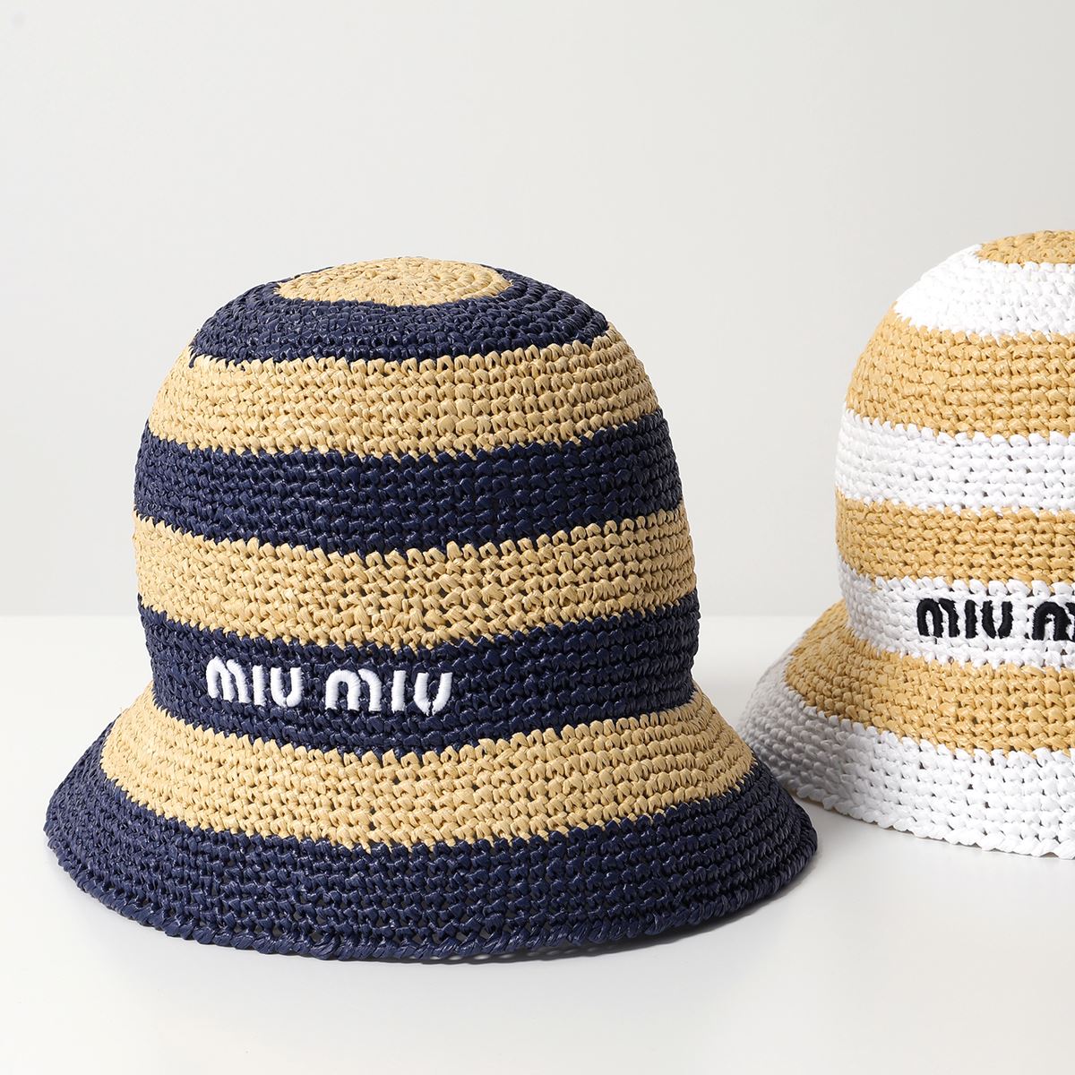 楽天市場】MIUMIU ミュウミュウ バケットハット 5HC305 2F6E