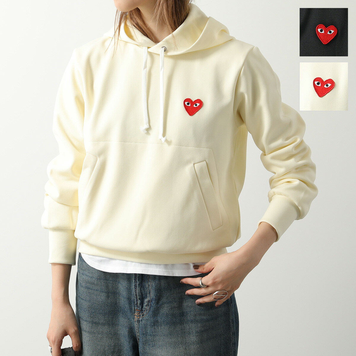 楽天市場】PLAY COMME des GARCONS プレイ コムデギャルソン パーカー