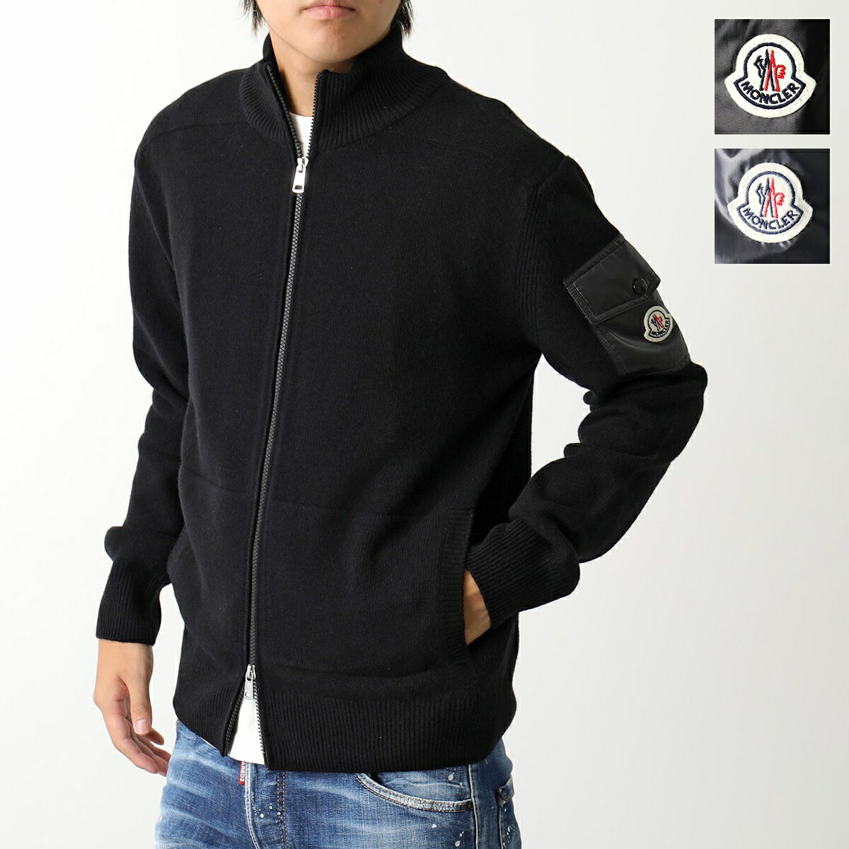 楽天市場】MONCLER モンクレール カーディガン 9B00012 M1241 メンズ